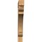Ekena Millwork Olympic Block Smooth Bracket, Western Red Cedar, 5 1/2"W x 46"D x 46"H BKT06X46X46OLY05SWR - alternate 3